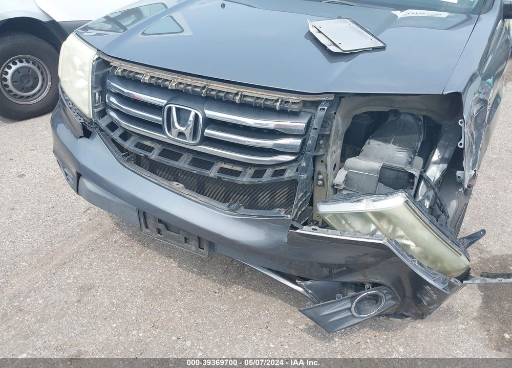 2013 HONDA PILOT EX-L VIN: 5FNYF3H51DB038878