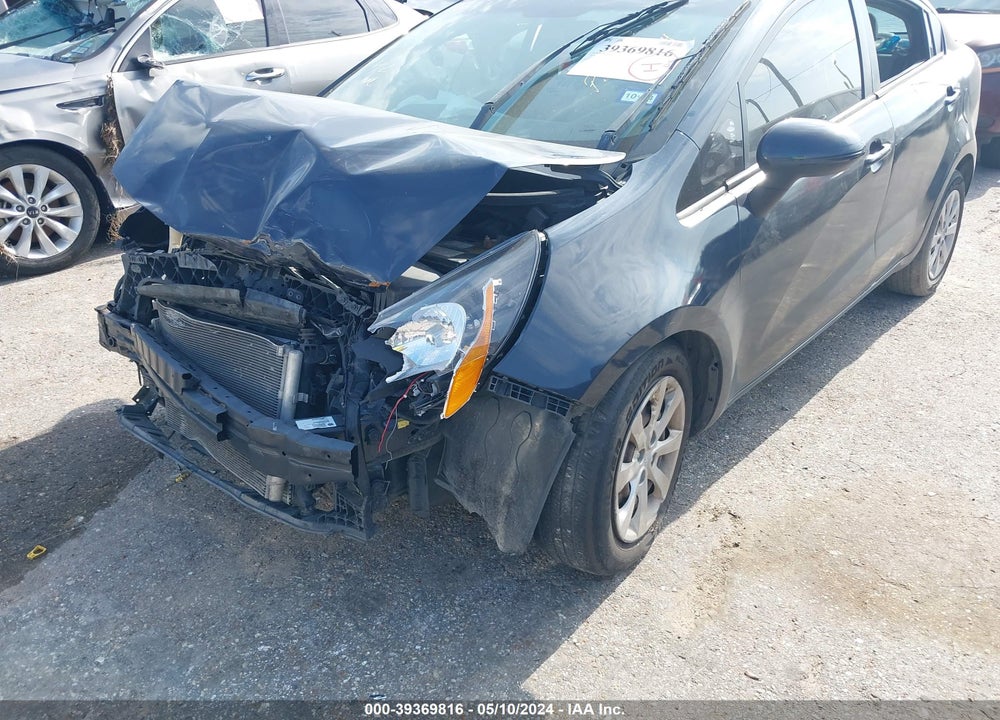 2014 KIA RIO EX VIN: KNADN4A31E6327348
