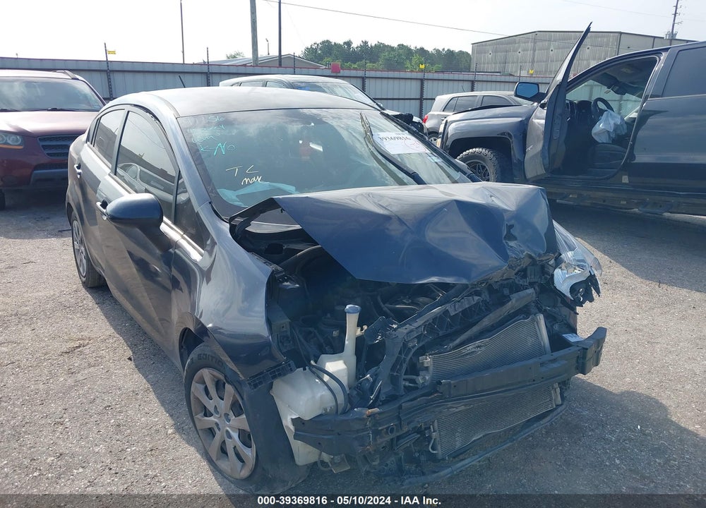 2014 KIA RIO EX VIN: KNADN4A31E6327348
