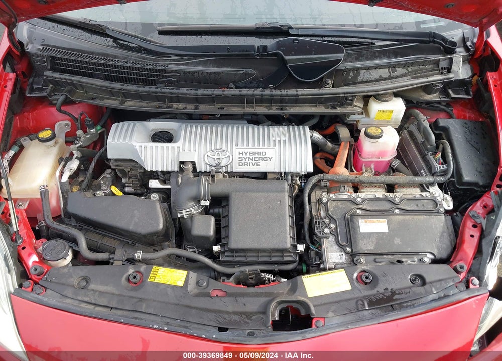2013 TOYOTA PRIUS VIN: JTDKN3DU5D5684884
