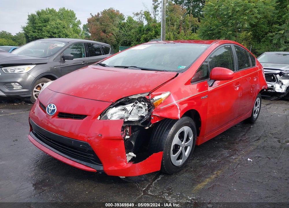 2013 TOYOTA PRIUS VIN: JTDKN3DU5D5684884