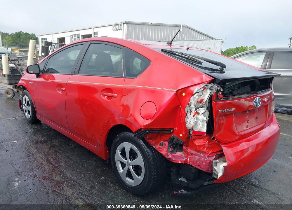 2013 TOYOTA PRIUS VIN: JTDKN3DU5D5684884