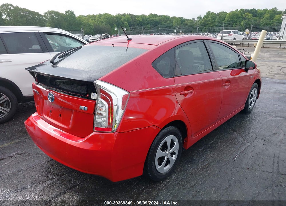 2013 TOYOTA PRIUS VIN: JTDKN3DU5D5684884