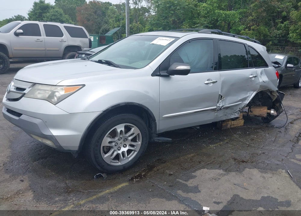 2008 ACURA MDX TECHNOLOGY PACKAGE VIN: 2HNYD28398H531345