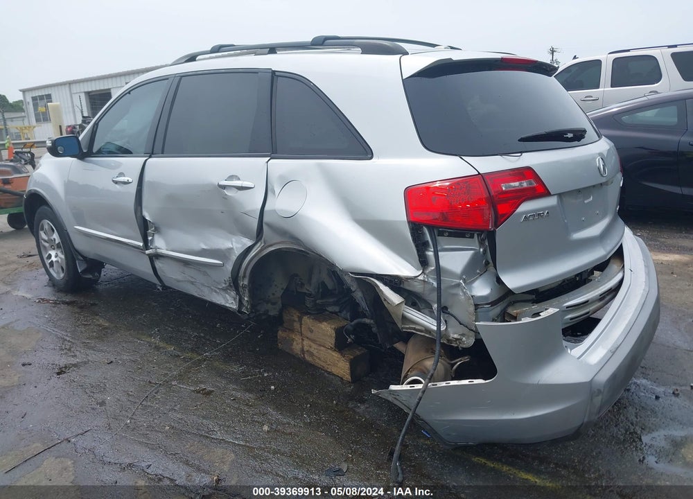 2008 ACURA MDX TECHNOLOGY PACKAGE VIN: 2HNYD28398H531345