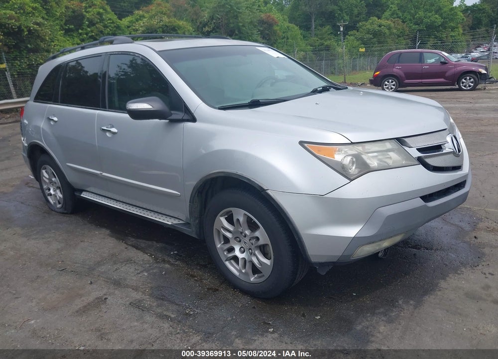 2008 ACURA MDX TECHNOLOGY PACKAGE VIN: 2HNYD28398H531345