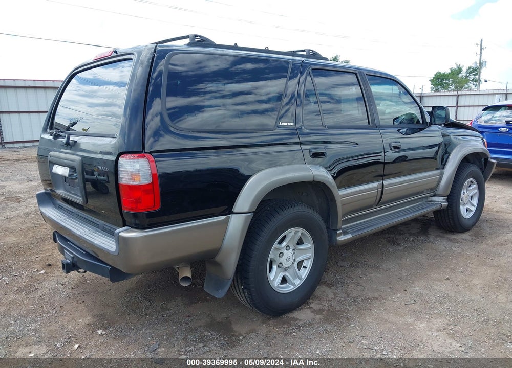 1999 TOYOTA 4RUNNER LIMITED V6 VIN: JT3GN87R3X0106167