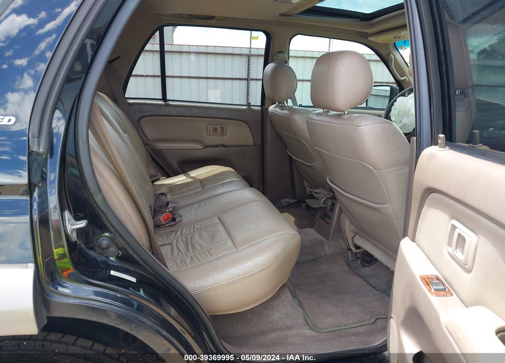 1999 TOYOTA 4RUNNER LIMITED V6 VIN: JT3GN87R3X0106167