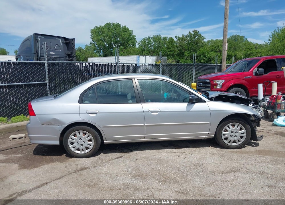 2005 HONDA CIVIC LX VIN: 2HGES16565H523911