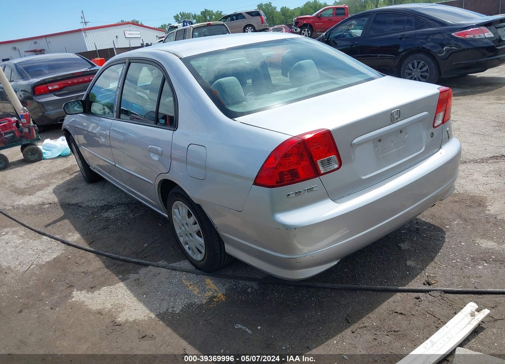 2005 HONDA CIVIC LX VIN: 2HGES16565H523911