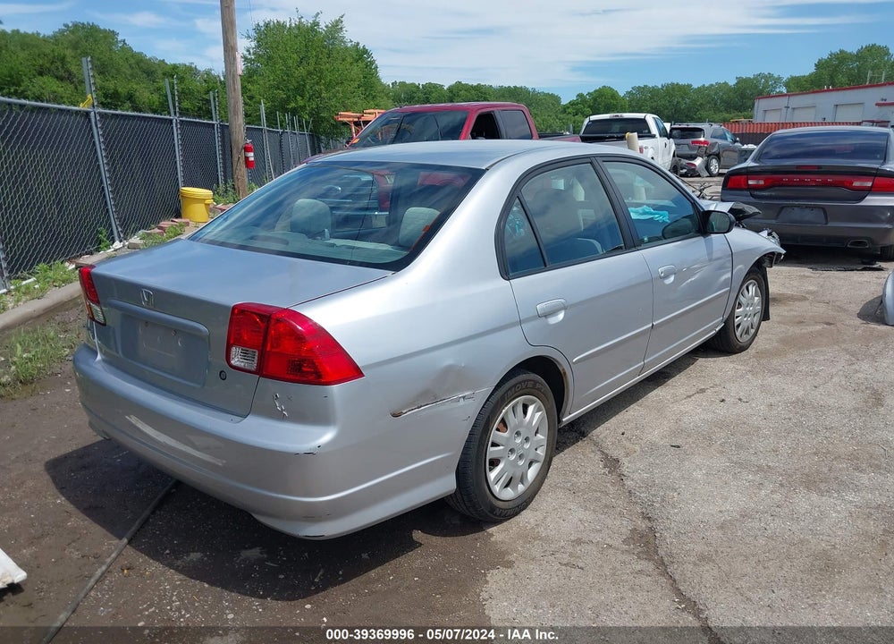 2005 HONDA CIVIC LX VIN: 2HGES16565H523911