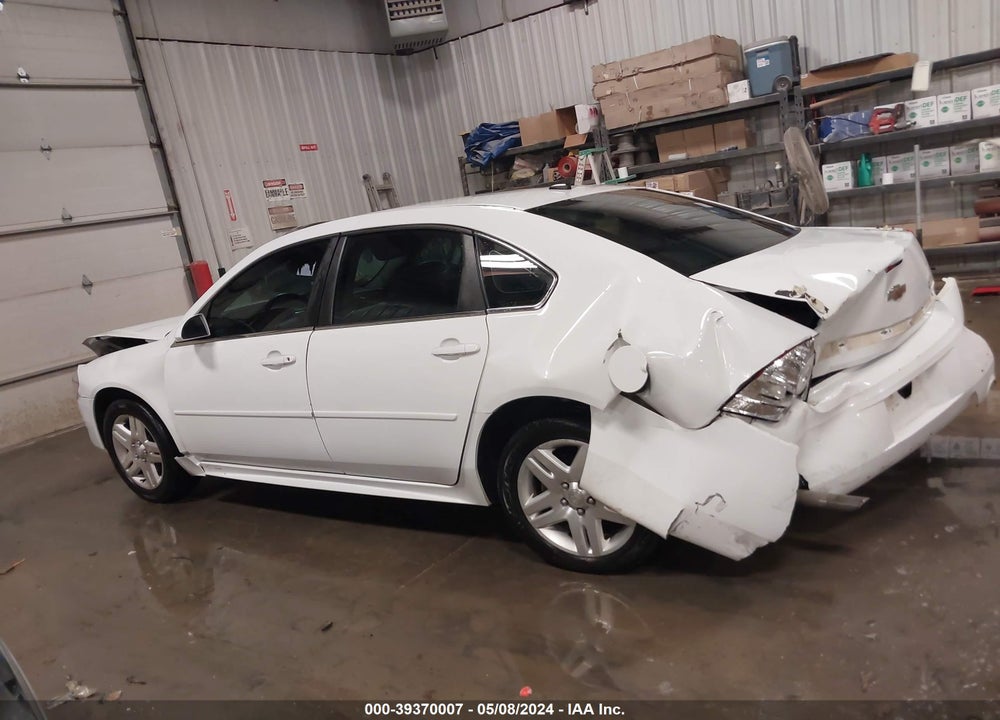 2012 CHEVROLET IMPALA LT VIN: 2G1WG5E3XC1148938