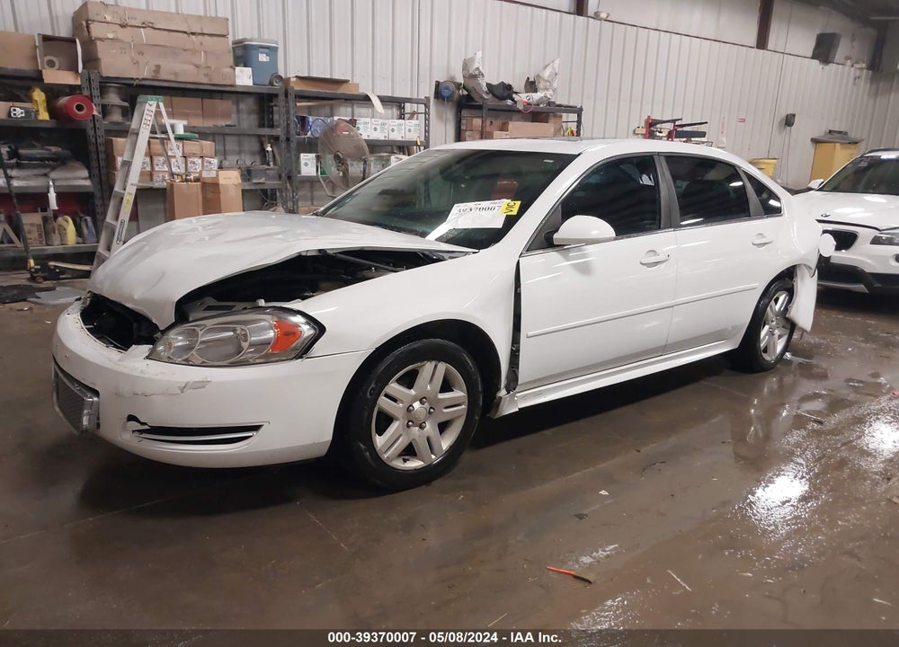 2012 CHEVROLET IMPALA LT VIN: 2G1WG5E3XC1148938