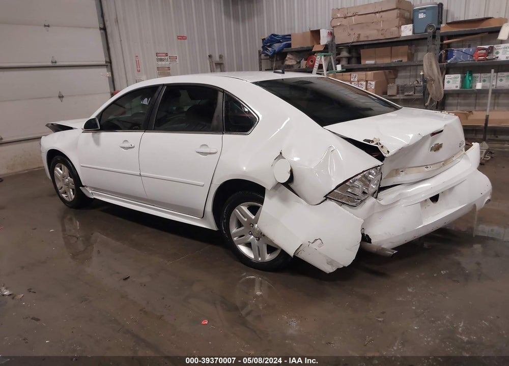 2012 CHEVROLET IMPALA LT VIN: 2G1WG5E3XC1148938