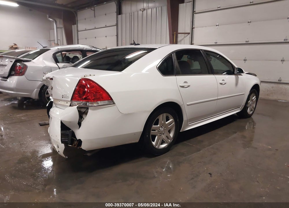 2012 CHEVROLET IMPALA LT VIN: 2G1WG5E3XC1148938