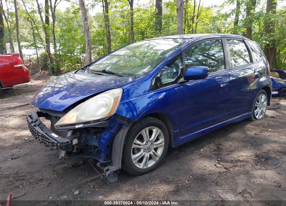 2009 HONDA FIT SPORT VIN: JHMGE88419S062223