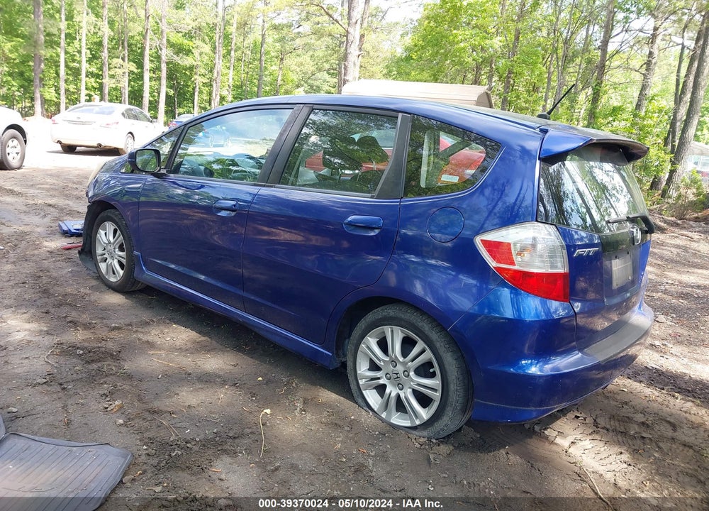 2009 HONDA FIT SPORT VIN: JHMGE88419S062223