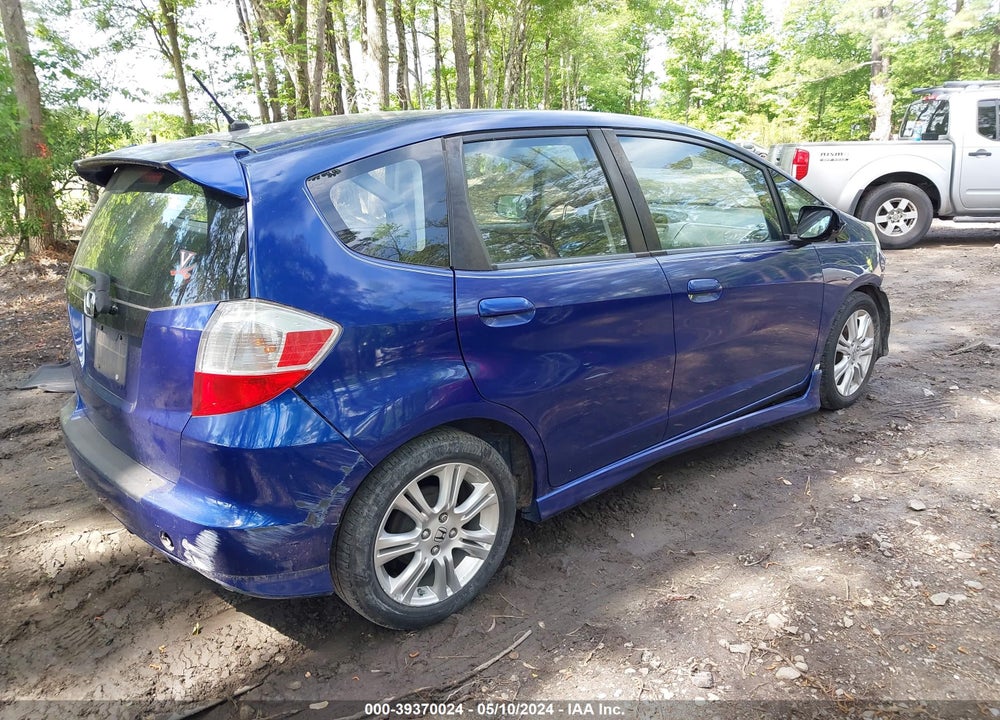 2009 HONDA FIT SPORT VIN: JHMGE88419S062223