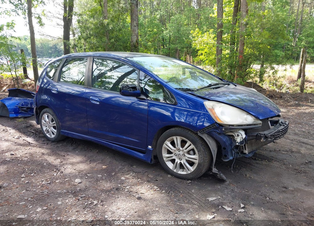 2009 HONDA FIT SPORT VIN: JHMGE88419S062223