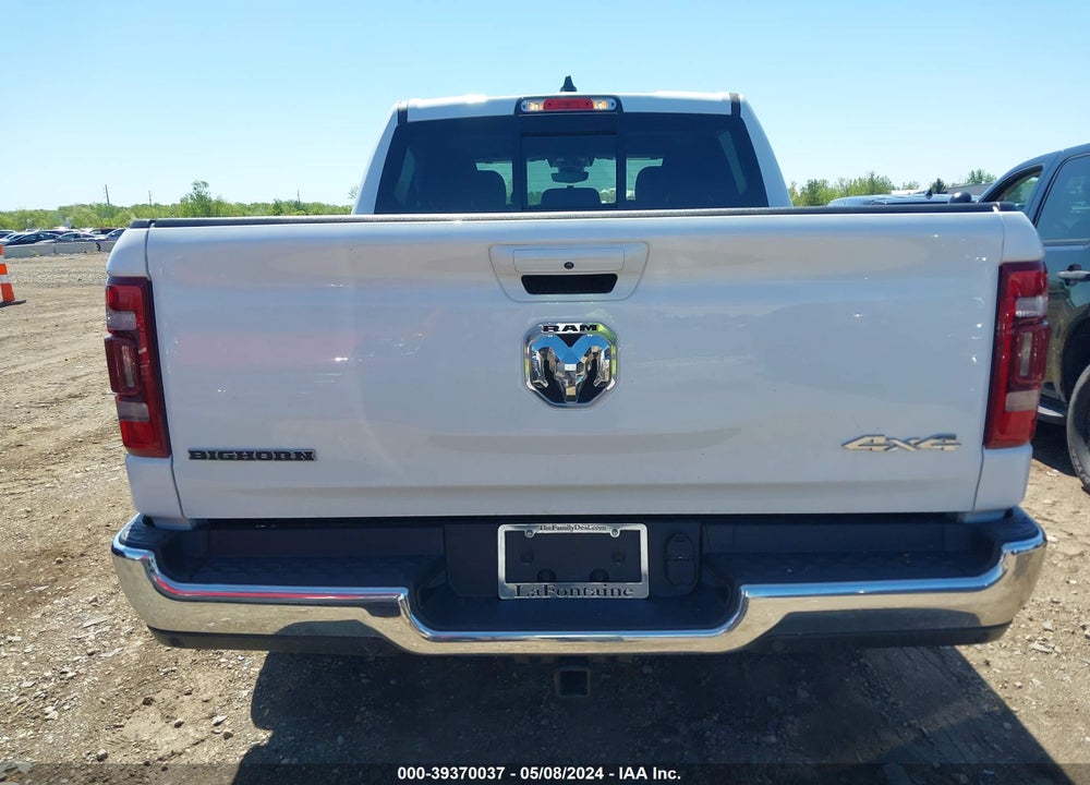 2022 RAM 1500 BIG HORN 4X4 5'7 BOX VIN: 1C6RRFFG1NN375370
