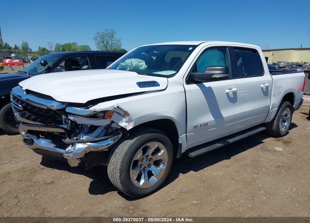 2022 RAM 1500 BIG HORN 4X4 5'7 BOX VIN: 1C6RRFFG1NN375370