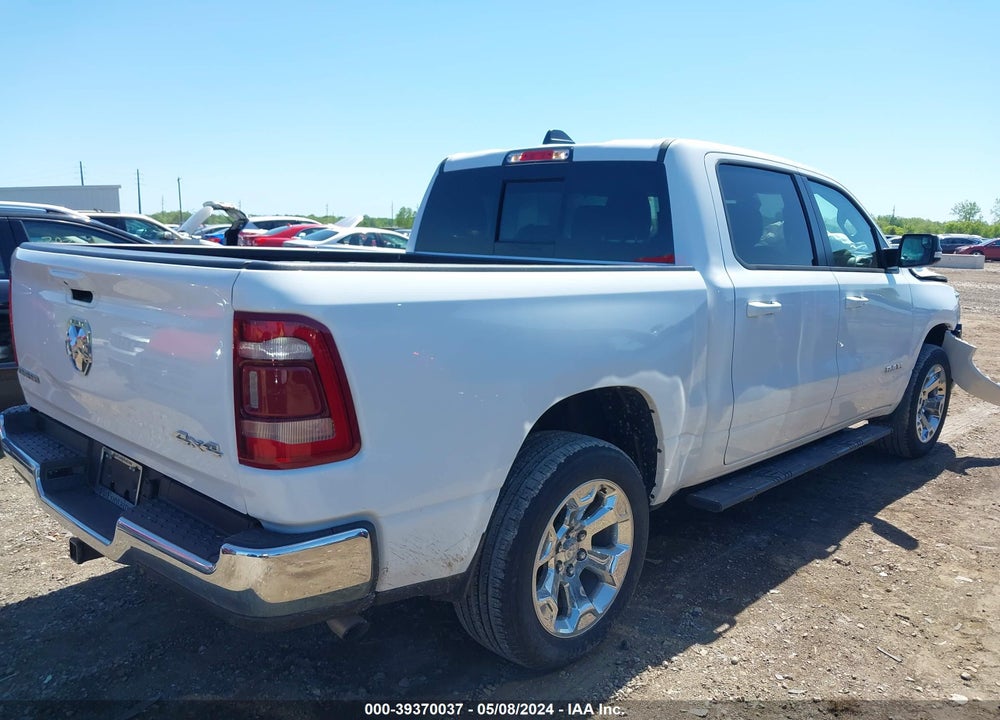 2022 RAM 1500 BIG HORN 4X4 5'7 BOX VIN: 1C6RRFFG1NN375370