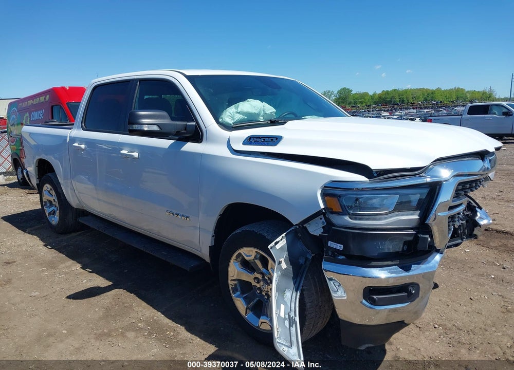 2022 RAM 1500 BIG HORN 4X4 5'7 BOX VIN: 1C6RRFFG1NN375370