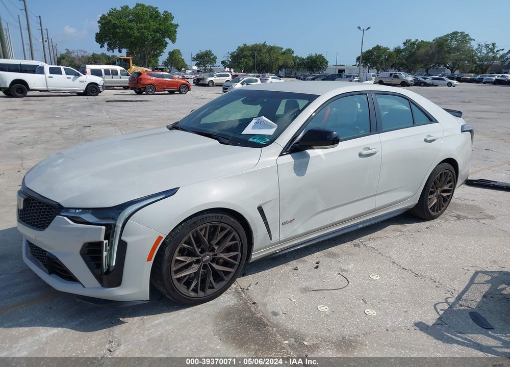 2022 CADILLAC CT4-V V-SERIES BLACKWING VIN: 1G6D75RP2N0410416