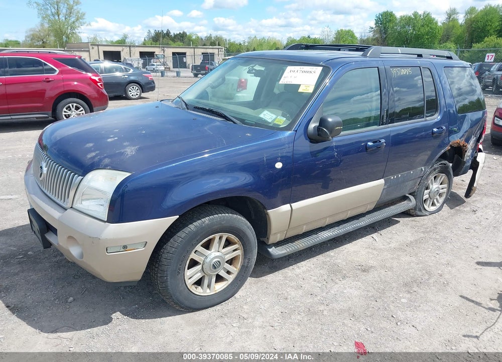 2005 MERCURY MOUNTAINEER VIN: 4M2ZU86E55UJ06354