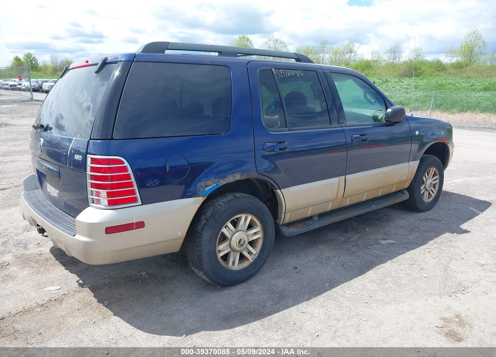 2005 MERCURY MOUNTAINEER VIN: 4M2ZU86E55UJ06354