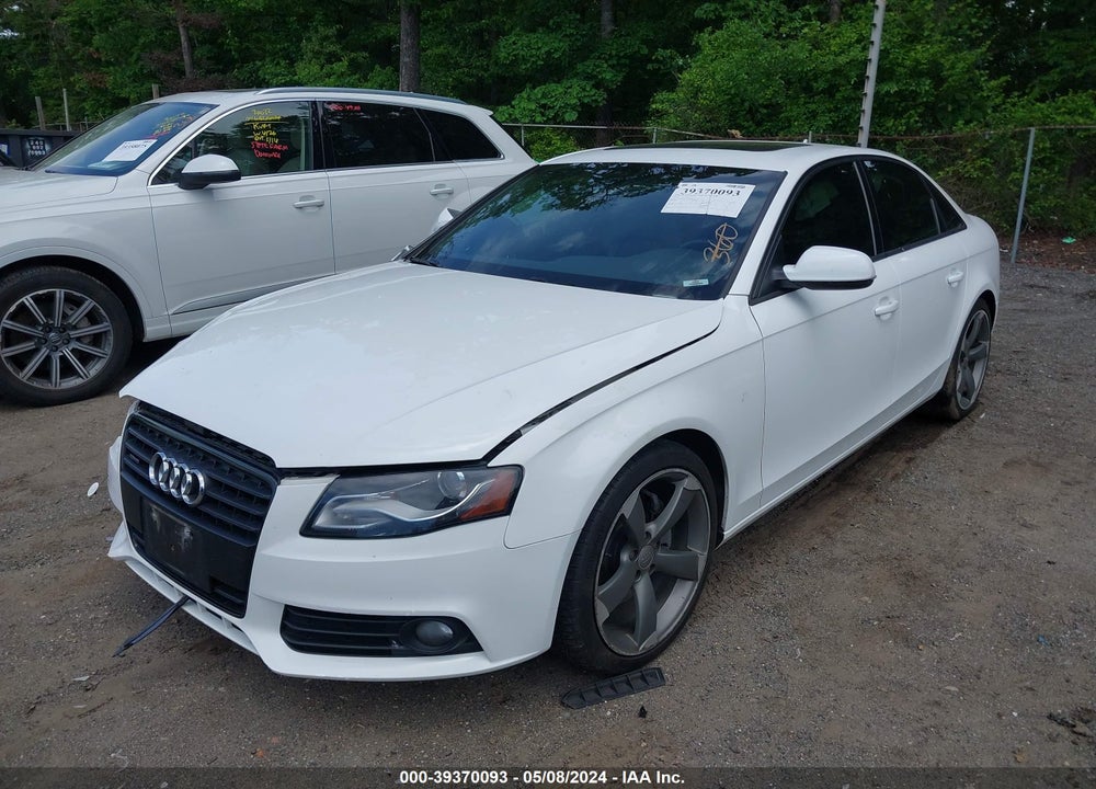 2011 AUDI A4 2.0T PREMIUM VIN: WAUFFAFL2BN052667