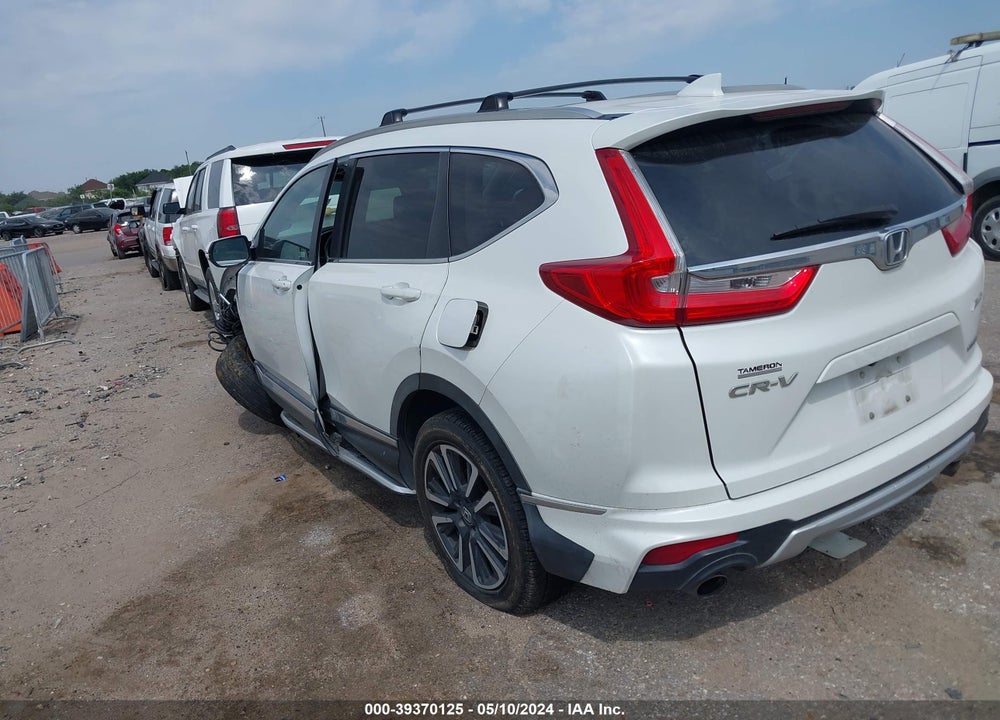 2019 HONDA CR-V TOURING VIN: JHLRW2H91KX013597