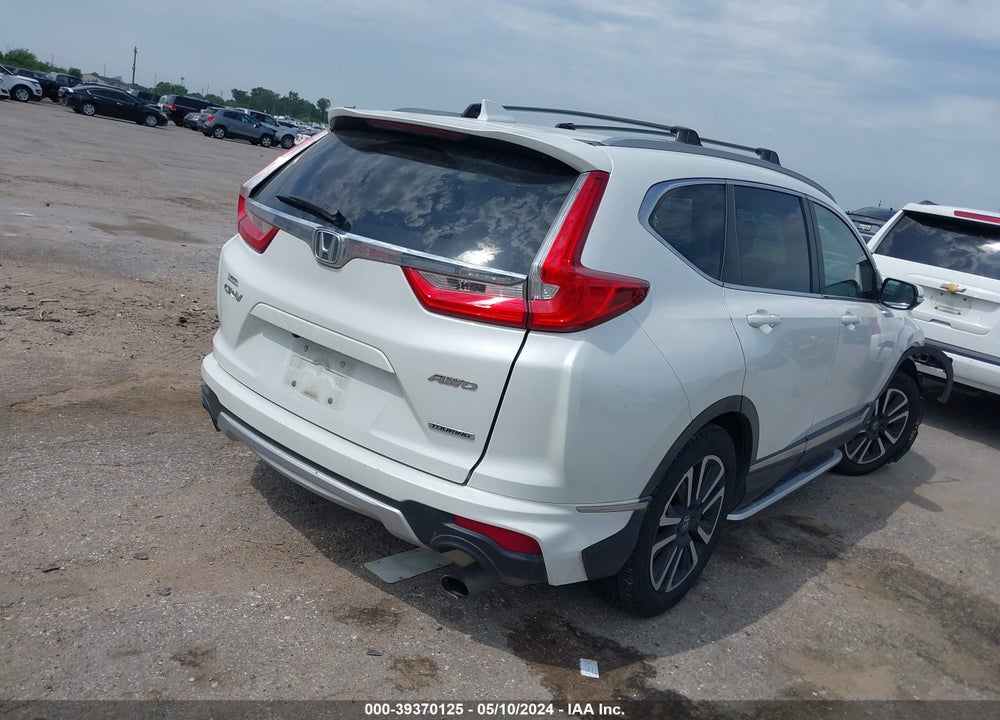 2019 HONDA CR-V TOURING VIN: JHLRW2H91KX013597
