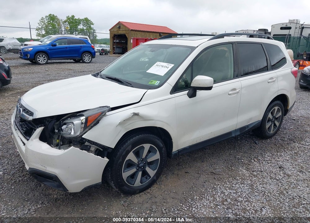 2017 SUBARU FORESTER 2.5I PREMIUM VIN: JF2SJAGC5HH569095