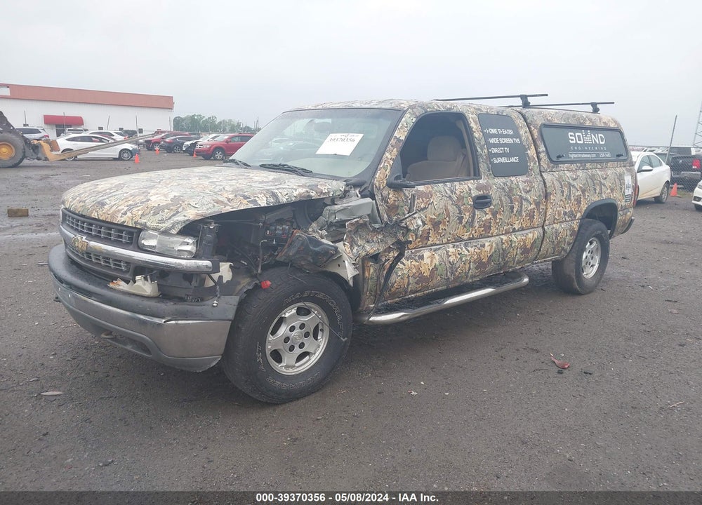 2001 CHEVROLET SILVERADO 1500 LS VIN: 1GCEK19T51Z121560