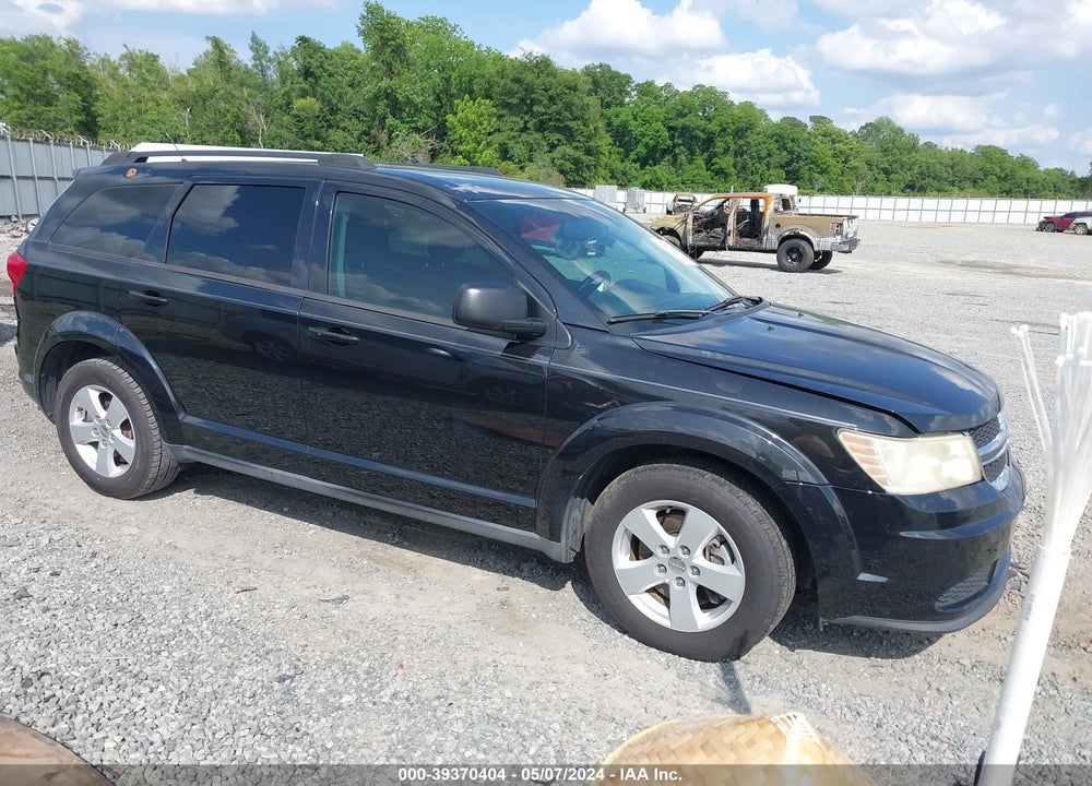 2013 DODGE JOURNEY SE VIN: 3C4PDCAB8DT687354