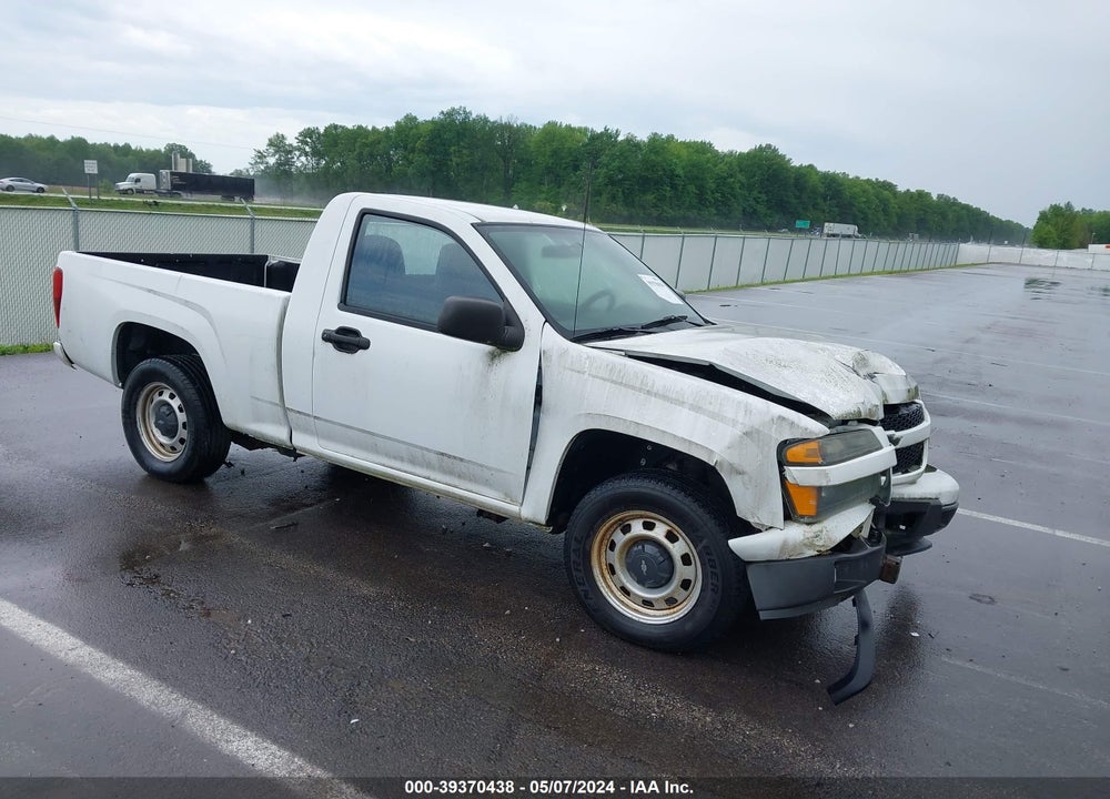 2010 CHEVROLET COLORADO WORK TRUCK VIN: 1GCCSBD98A8101463