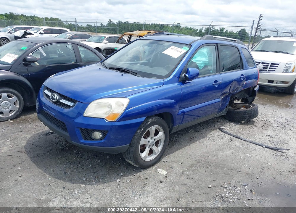 2010 KIA SPORTAGE EX V6 VIN: KNDKH3A30A7703425