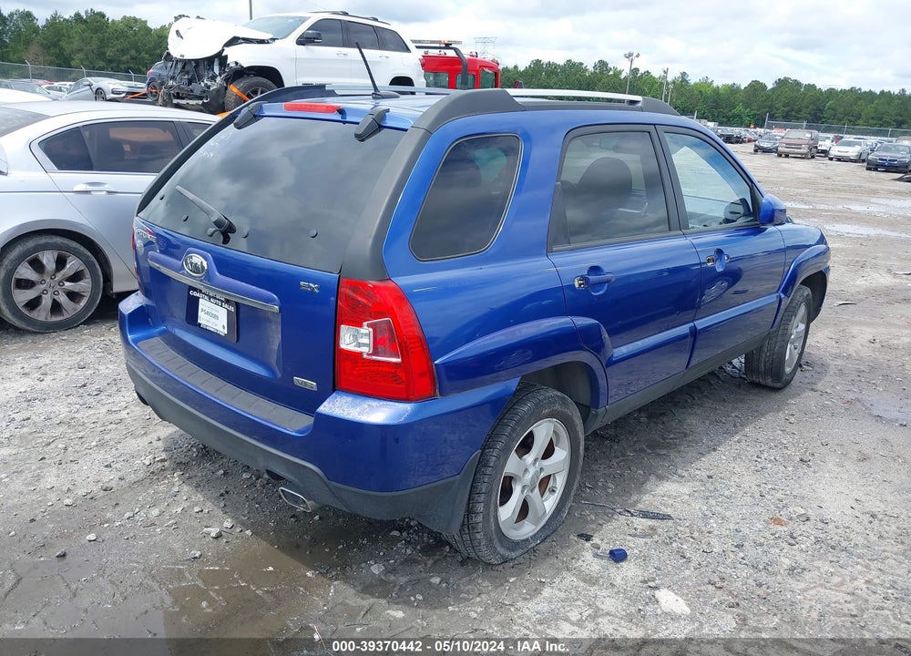 2010 KIA SPORTAGE EX V6 VIN: KNDKH3A30A7703425