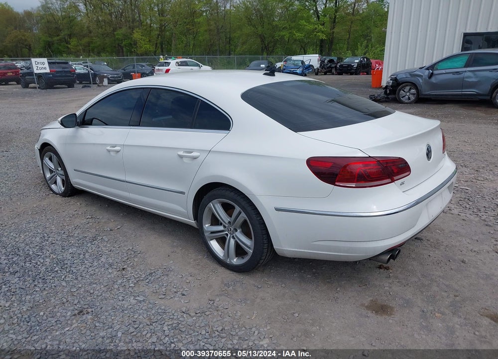 2013 VOLKSWAGEN CC 2.0T SPORT PLUS VIN: WVWBP7AN0DE504029