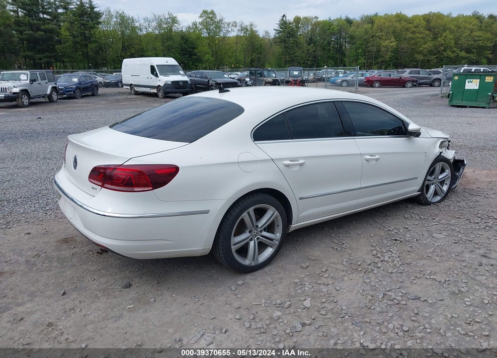 2013 VOLKSWAGEN CC 2.0T SPORT PLUS VIN: WVWBP7AN0DE504029