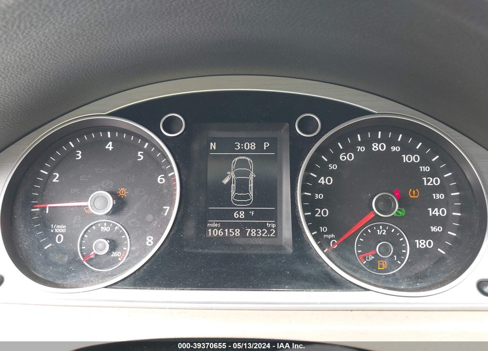 2013 VOLKSWAGEN CC 2.0T SPORT PLUS VIN: WVWBP7AN0DE504029