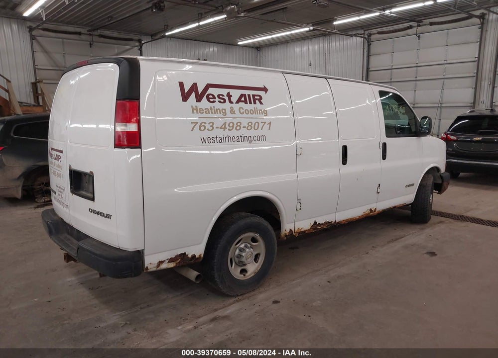 2004 CHEVROLET EXPRESS VIN: 1GCHG35U141157337