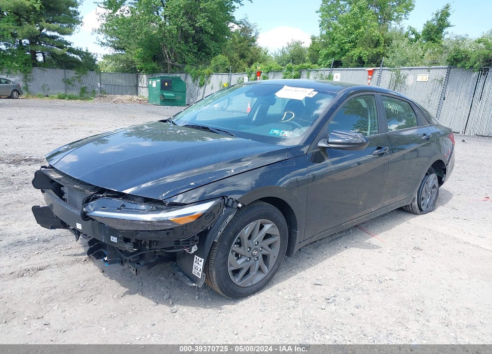 2024 HYUNDAI ELANTRA HYBRID BLUE VIN: KMHLM4DJ1RU094080