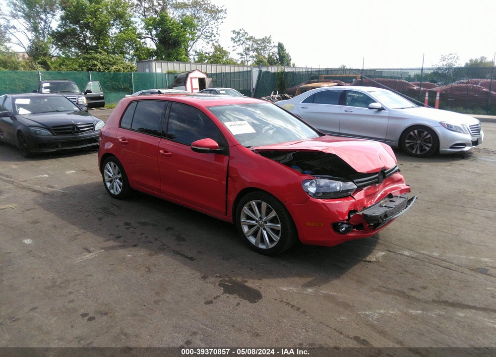 2012 VOLKSWAGEN GOLF TDI 4-DOOR VIN: WVWDM7AJ4CW266466