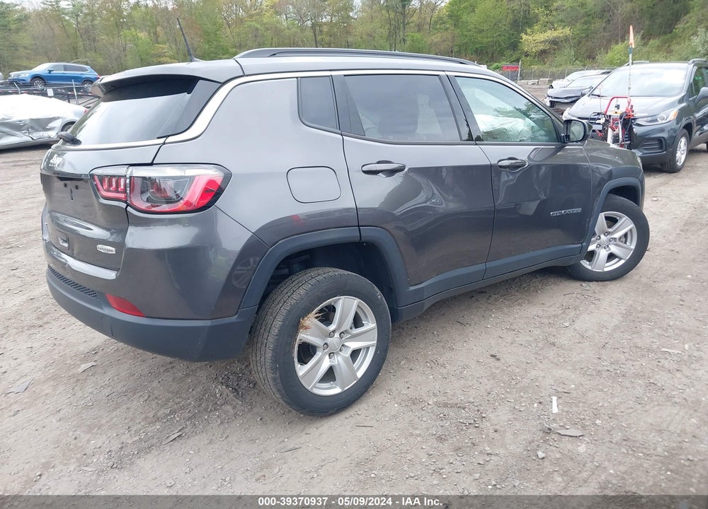 2022 JEEP COMPASS LATITUDE 4X4 VIN: 3C4NJDBB8NT181142