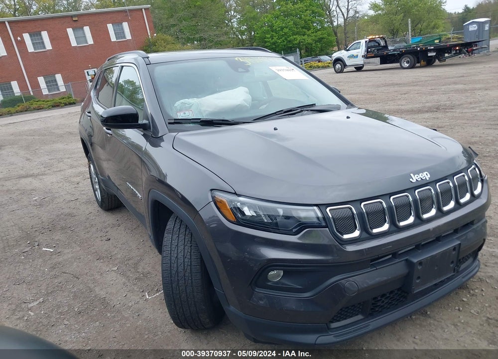 2022 JEEP COMPASS LATITUDE 4X4 VIN: 3C4NJDBB8NT181142