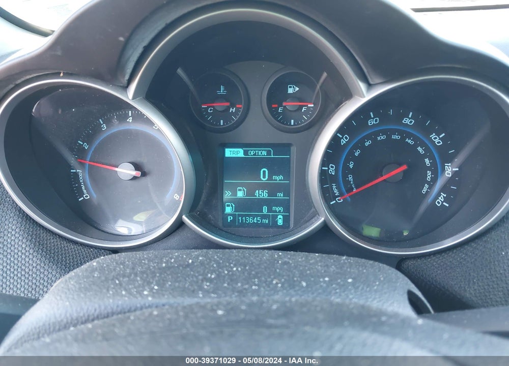 2014 CHEVROLET CRUZE 2LT AUTO VIN: 1G1PE5SB9E7386257
