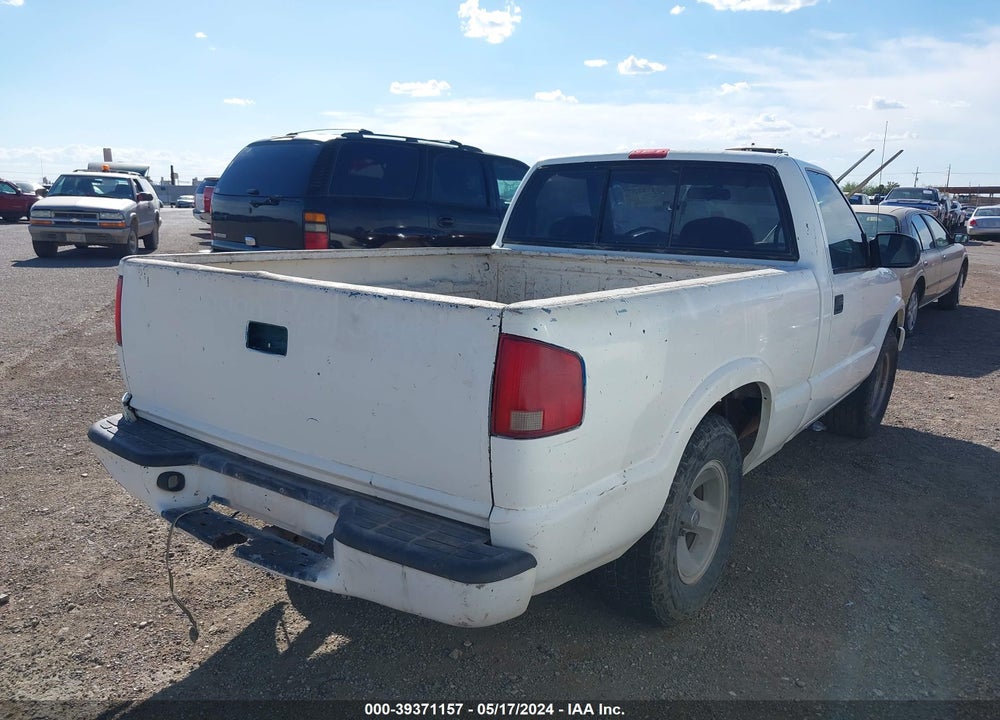 1999 CHEVROLET S-10 VIN: 1GCCS1442XK121086