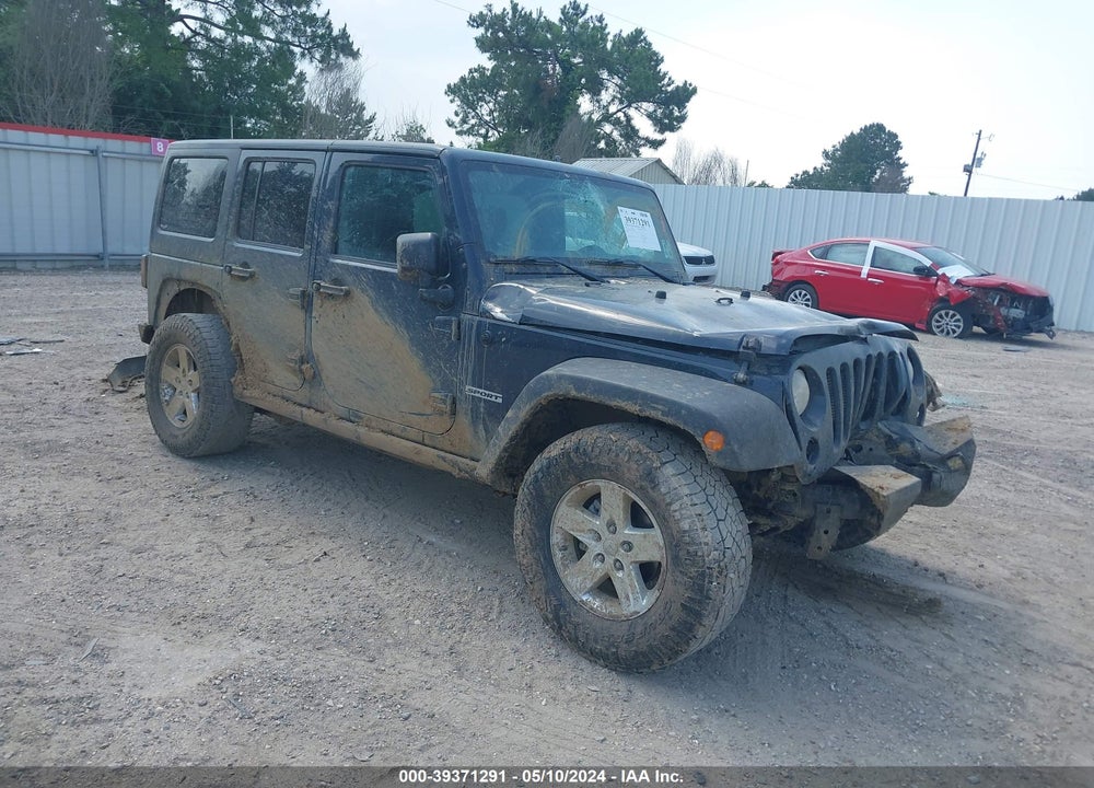 2016 JEEP WRANGLER UNLIMITED SPORT VIN: 1C4BJWDG1GL266202